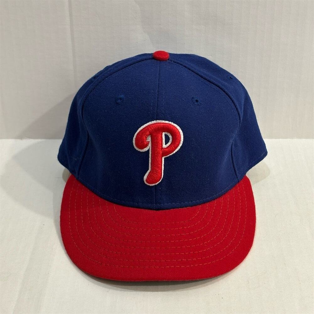 New Era 59FIFTY Philadelphia Phillies MLB Fitted Cap Blue Red Unisex Adult